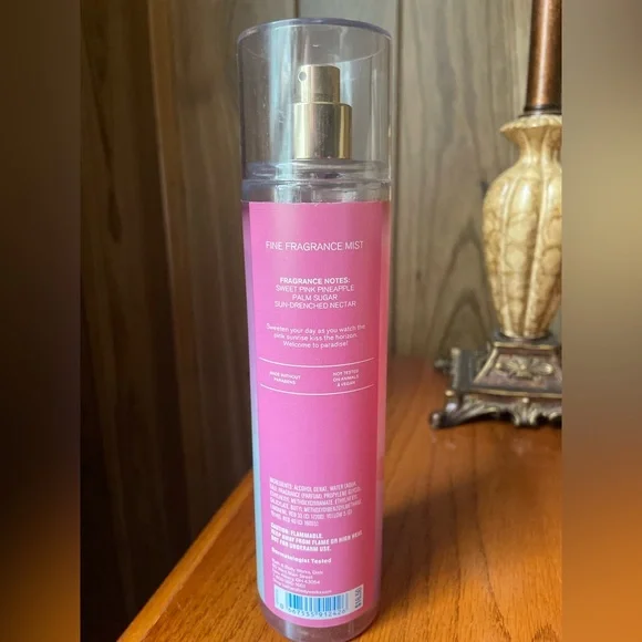 Pink Pineapple Sunrise Bath And Body Works Body Spray - Picture 2 of 2